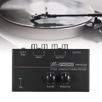 Kaufen PP500 Phono-Plattenspieler-Vorverstärker RCA-Eingang RCA/TRS-Ausgang Mit Level • 21.65€