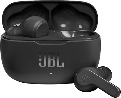 Kaufen JBL Wave 200 TWS Wireless In-Ear Bluetooth Kopfhörer Headset Schwarz Kabellos • 54.99€