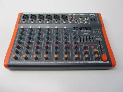 Kaufen DJ PA 8 Kanal Mixer Mischpult Verstärker Party Mobil Ibiza Stereo USB MP3 Player • 149€