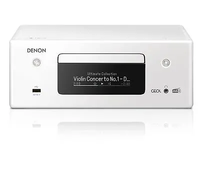 Kaufen Denon CEOL RCD-N11DAB Home Audio Hi-Fi-Netzwerk CD Receiver Mit HEOS In Weiß • 432.41€