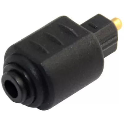 Kaufen 3.5mm Mini Klinke Stecker Zu Toslink Buchse Optische Kupplung Audio Adapter • 2.76€