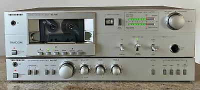 Kaufen TELEFUNKEN RA100 Stereo Integrated Amplifier/Verstärker + RC100 Cassette Deck • 169€
