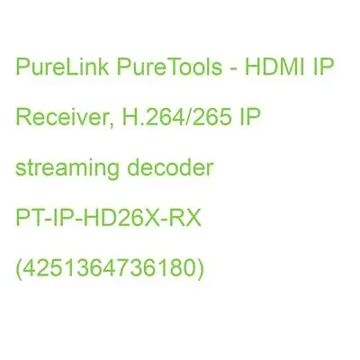 Kaufen PureLink PureTools - HDMI IP Receiver, H.264/265 IP Streaming Decoder PT-IP-HD26 • 281.54€