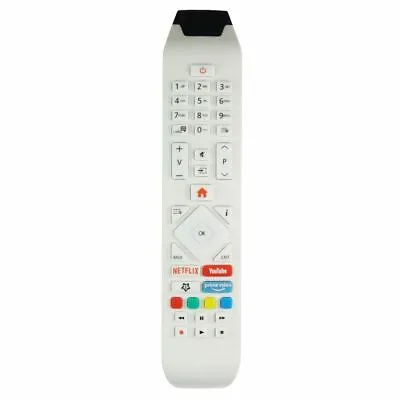 Kaufen *NEU* Original Weiß TV Fernbedienung Für Hitachi 55HK6500 • 11.05€