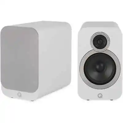 Kaufen Q Acoustics 3020i Bücherregal-Lautsprecher HiFi Home Audio PAAR Arktischweiß • 222.76€