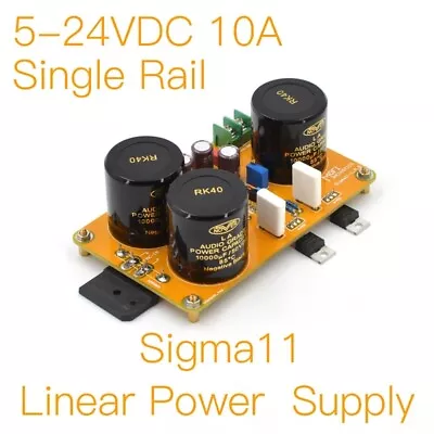 Kaufen Sigma11 Vollständig Diskretes Lineares Netzteil (Single Rail 5-24VDC-10A) • 47.01€