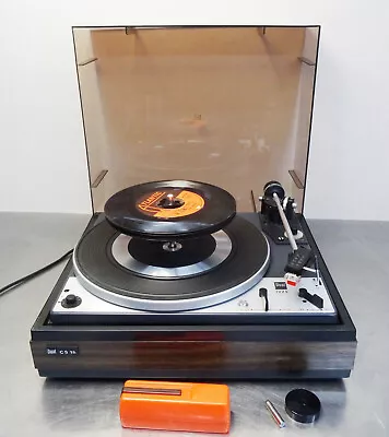 Kaufen DUAL CS 1225 Plattenspieler Vollautomatik Wechsler  + Zubehör ~ 1970er • 205€
