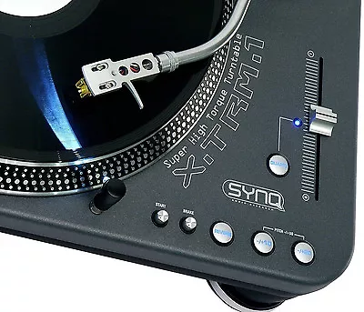 Kaufen SYNQ X-TRM-1 Profi Turntable DJ Schallplattenspieler XTRM 1 Vinyl Direct Drive • 449€