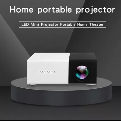 Kaufen YG300 Mini Tragbarer Multimedia-Projektor Full HD 1080P Heimkino • 34.59€