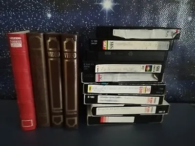 Kaufen 13 VHS Videokassetten Bespielt Mit 4 Schönen Aufbewahrungsboxen  • 14.50€