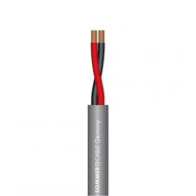Kaufen Meterware Sommer Cable Lautsprecherkabel Meridian SP215 Grau 2 X 1,5 Mm² 853361 • 1.76€