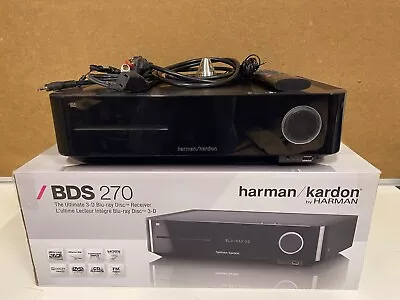 Kaufen Harman Kardon BDS 270 HDMI 3D Blu-ray USB 2.1 AV Receiver • 145€