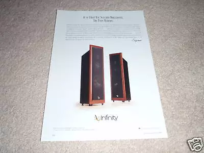 Kaufen Infnity Sigma Irs Epsilon Lautsprecher Ad Von 1996 • 8.85€