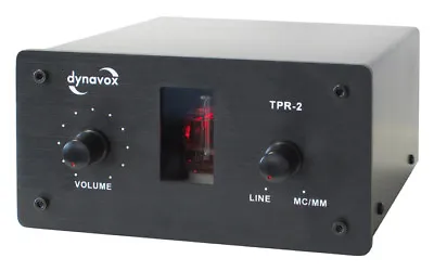 Kaufen DYNAVOX TPR-2 Schwarz Sound Converter Klangaufbereiter Röhrenvorverstärker • 179€