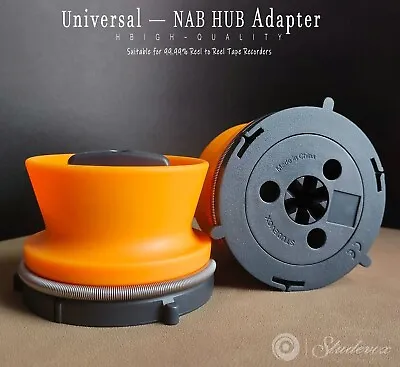 Kaufen 🍺2 X Universal NAB HUB Adapter STUDEVOX-7604MKII Für STUDER Revox Sony TEAC Etc • 104.96€