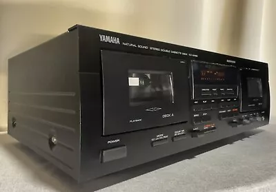 Kaufen YAMAHA KX-W492  Natural Sound  Kassettendeck Dual Tape Deck. • 99.90€