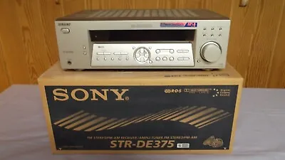 Kaufen Sony STR-DE375 Stereo Dolby Surround Receiver Verstärker Silber • 170€