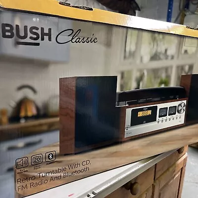 Kaufen Bush Classic Retro Combo Plattenspieler Mit Bluetooth, CD, FM Radio TT1862 8509565 • 112.79€