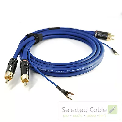 Kaufen Phonokabel 1,5m Selected Cable 2x 0,35mm² Erdungsleitung Vergoldet SC81-K3-0150 • 91.90€