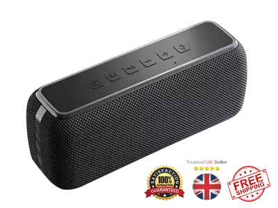 Kaufen Deluxe Wireless Speaker V7 Pro 60w Bluetooth 5.0 Portable For Home, Work & Travel • 82.96€