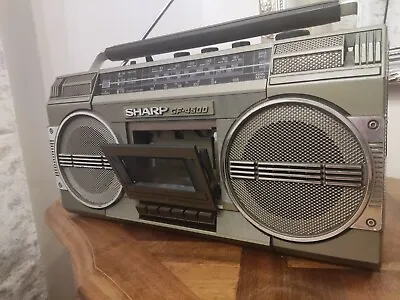 Kaufen Boombox Ghettoblaster Sharp GF4500 H Radio Cassette Vintage Fonctionnel!!!!  • 100€