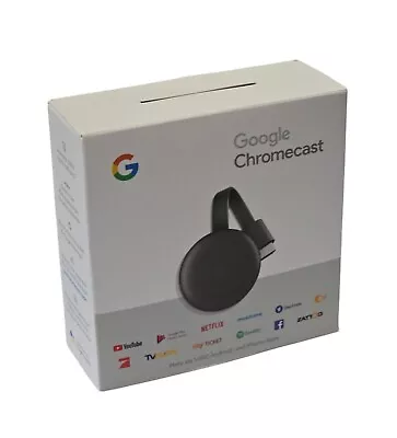 Kaufen Google Chromecast (3. Generation) HDMI Streaming Stick - Schwarz • 24.90€