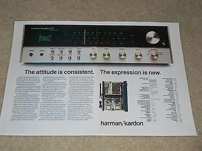 Kaufen Harman Kardon 730 Doppel Betrieben Empfänger Ad, 1976, 2 Seiten, Brille, Artikel • 8.88€