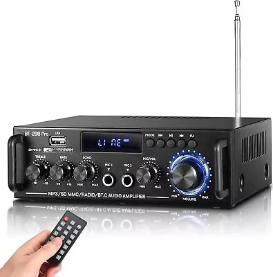 Kaufen Mini 2.0 Kanal Leistungsverstärker Digital Amplifier HiFi Stereo Audio 50W+50W • 31.99€