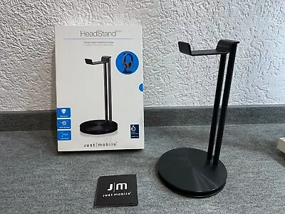 Kaufen JUST Mobile HeadStand Design Kopfhörer Ständer Halter | Aus Aluminium In Schwarz • 36.90€