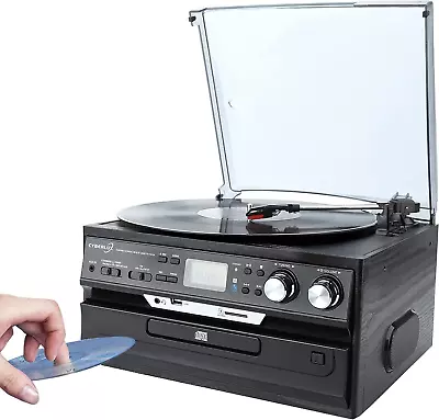 Kaufen Retro Musikanlage | Nostalgie Design Stereoanlage | Kompaktanlage | Musik Center • 165.28€