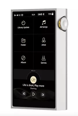 Kaufen Shanling M5 Ultratragbarer Digitaler Audio-Player - Silber - Konvolut Inkl. Schwarzer Hülle • 476.34€