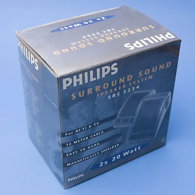 Kaufen Philips 2 Surround Lautsprecher 20 W  8 Ohm  12m Kabel Magnetisch Geschirmt • 34€