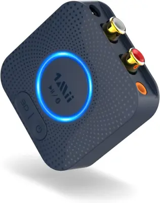 Kaufen 1Mii B06HD Bluetooth 5.0 Empfänger, AptX HD & Low Latency Wireless Audio Blau • 47.63€