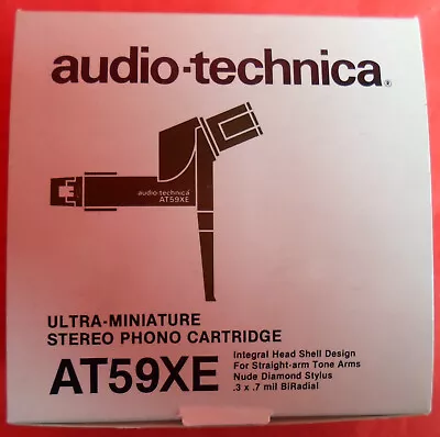 Kaufen Audio Technica System AT 59XE Mit Originalnadel  Und Headshell OVP NOS • 149€