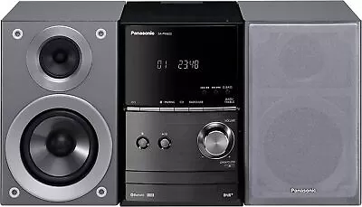 Kaufen Panasonic SC-PM602EG-S Micro- Mit Digital DAB+ CD, Bluetooth, HiFi-System Silber • 89.95€