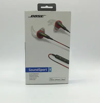 Kaufen Bose SoundSport SiE2i Kabelgebundene IE-Kopfhörer - Apple IOS - Power Red • 461.23€