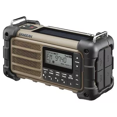 Kaufen Sangean MMR-99 Notfallradio Mit Handkurbel, Solarpanel, Akku, Mit Und Ohne DAB+ • 169.93€