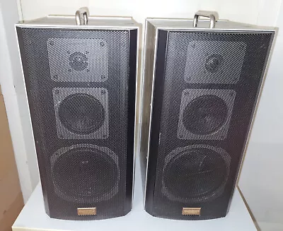 Kaufen 2 Lautsprecher Boxen Quadral Phonologue FORTUN Schwarz • 1€