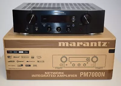 Kaufen Marantz PM7000N Stereo-Vollverstärker HEOS Schwarz OVP • 649€