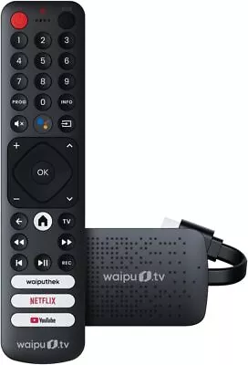 Kaufen Waipu.tv 4K Stick Fernbedienung Schnellwahltasten Fernsehen TV WLAN HDMI 4K HDR • 74.99€