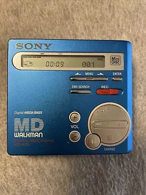 Kaufen Sony Mz-r70 MD-Walkman In Blau • 23.50€