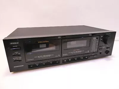 Kaufen Memorex Sct-89 Doppelkassettenbanddeck Hx Pro Defektes Deck 2 Deck 1 Fein • 26.63€