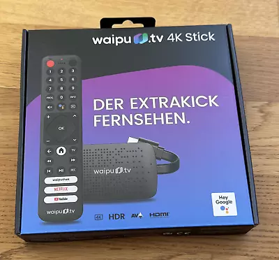 Kaufen Waipu.tv 4K Stick Inkl. Fernbedienung • WLAN • HDMI • 4K • HDR • 18.50€