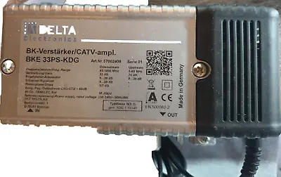 Kaufen DCT Delta BKE 33 PS KDG Hausanschlussverstärker : Aktiv : 33 DB • 75€