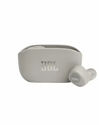 Kaufen JBL Wave 100TWS - Echte Kabellose Ohrhörer Mikrofon Tiefer Bass Dual Connect - Grau • 37.36€