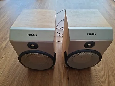 Kaufen TOP Philips FWB-MC150/00 4 OHM Lautsprecher System! Stereo Sound! HiFi! Boxen!  • 1€