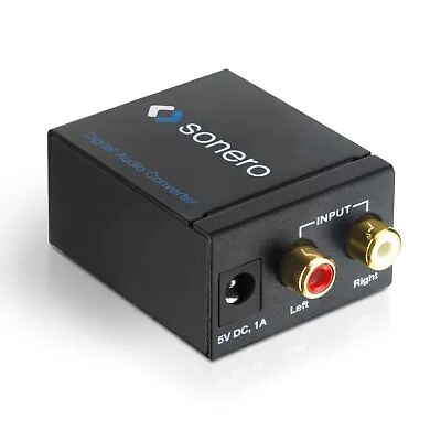 Kaufen Audio A/D Konverter (x Cinch Stereo Audio L/R Auf Digital Audio Optisch Koaxial • 19.99€