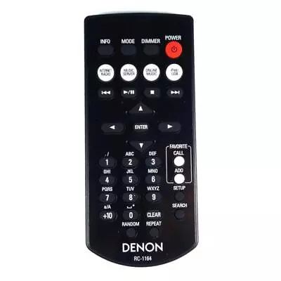 Kaufen Original Denon DNP-F109 Stereo-Fernbedienung • 28.77€