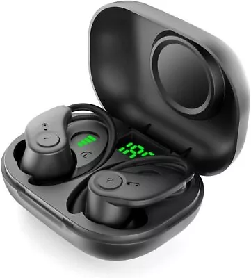 Kaufen S6 Kabellose In-Ear Bluetooth 5.1 Sportkopfhörer Mit Ohrbügeln 42 Akku Laufzeit • 39.50€