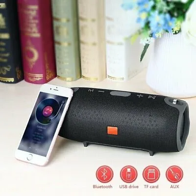 Kaufen 40W Tragbarer Wireless Bluetooth Lautsprecher Subwoofer SD Musicbox Stereo • 22.99€